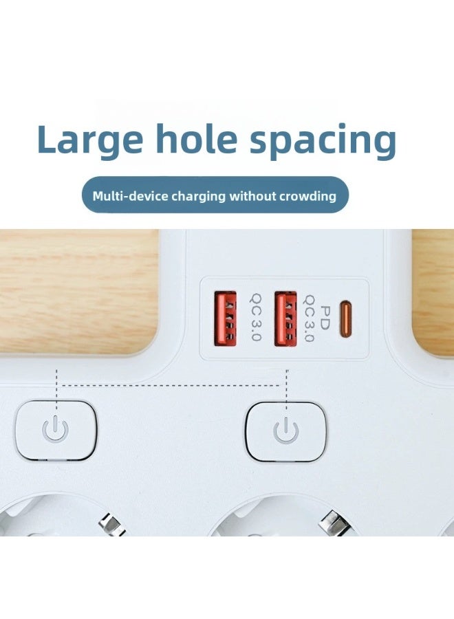 International Universal Power Converter Socket - Multi-Plug Compatibility, Safe Adapter, Multi-Function Extension Strip - Image 2